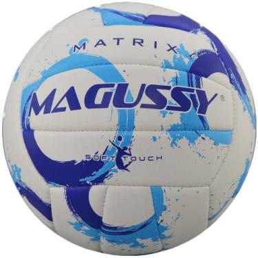 Imagem de Bola Magussy Vôlei Matrix Soft Touch, Único, Branco