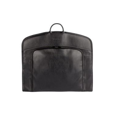 Imagem de Porta terno em couro executivo para viagem - Vira Vento, Preto