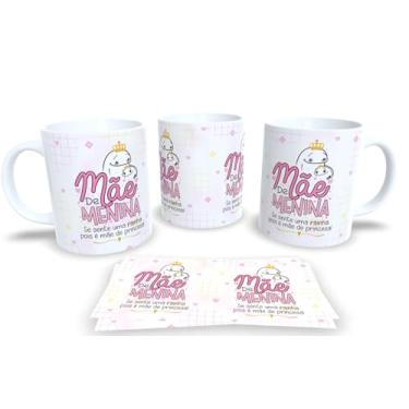 Imagem de Caneca Branca de Porcelana Personalizadas Flork dia das Mães (Mod.18)
