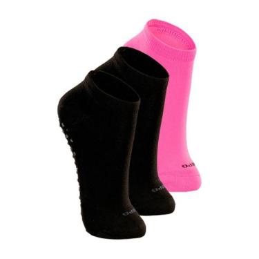 Imagem de Kit 3 Pares de Meias Infantil Antiderrapante Lupo 2911-003 Colorido, R