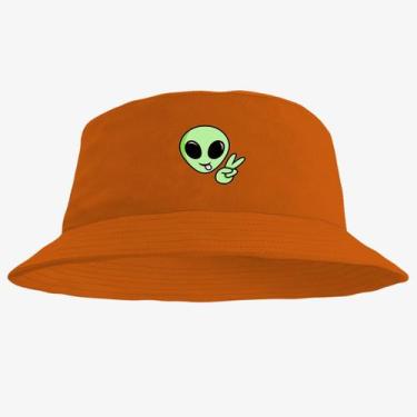 Imagem de Chapéu Bucket Hat Estampado ET Salve - MP Moda Masculina, Único, Laran