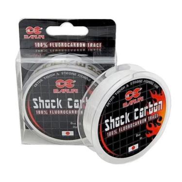 Imagem de Linha para Chicote Fluorcarbon Shock Carbon  Maruri 0,73mm