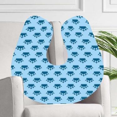 Imagem de Almofada para Amamentação Travesseiro Princípe Azul - Ev Baby