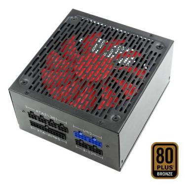 Imagem de Fonte Atx Brazilpc Pro Full 800w Modular 80 Plus Bronze Ez-8858c-800w 
