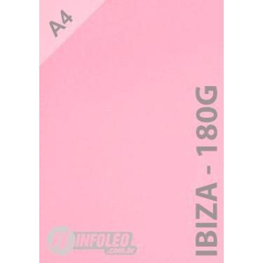 Imagem de Papel A4 180 gramas Ibiza Metalizado Color Plus, 50 Folhas