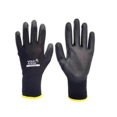 Imagem de Luva Pu Epi Mecânico Tricotada Multitato Volk Trabalho, P