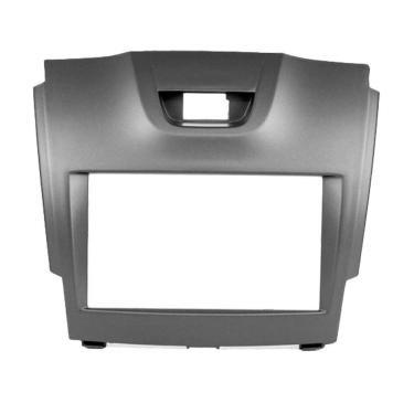 Imagem de Moldura de Painel 1 e 2 Din S10 Trailblazer 2012 2013 2014 2015 S-10 - Cinza