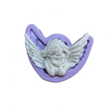Imagem de Molde de silicone anjo para decorar f50 - Confeitaria dos moldes