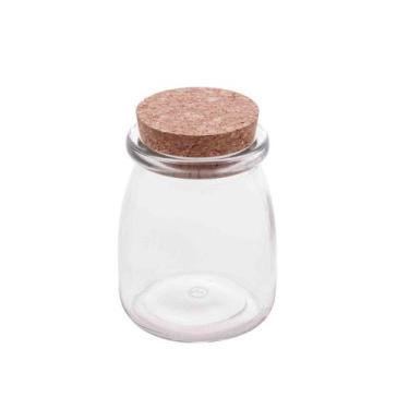 Imagem de Garrafa de Vidro Borossilicato c/ Rolha 190 ml Lyor