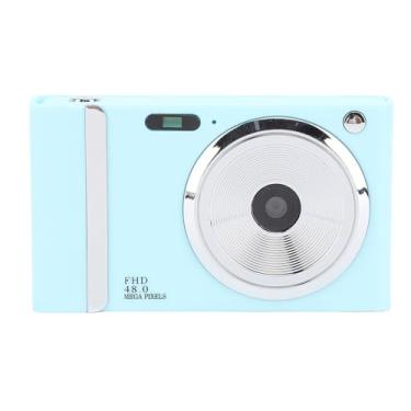 Imagem de Câmera Digital para Adolescentes Adultos, Câmera de Vlogging FHD 48MP 080P Com Tela de 2,4 Polegadas, Câmera Digital Portátil Aponte e Dispare Com Foco Automático para Festas de