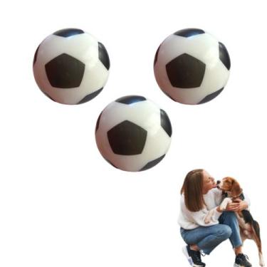 Imagem de Brinquedo pet mordedor Kit de brinquedos bola bolinha resistente para 
