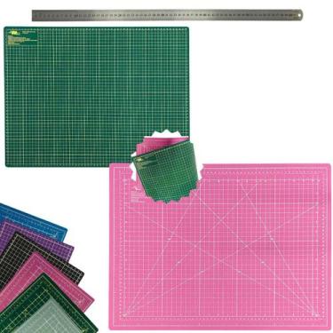 Imagem de Base Placa de Corte A2 60x45cm Dupla Face Autorregenerativa Multiuso E