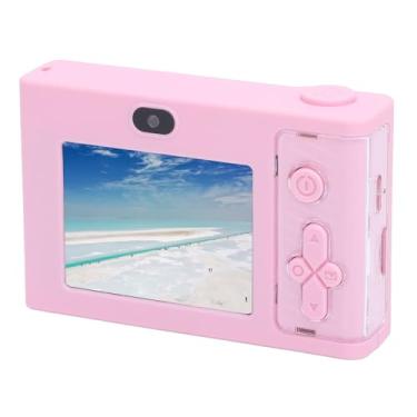 Imagem de Câmera Digital de 48MP, Câmera Digital Compacta HD 1080P Com Zoom 8x, Câmera Pequena de Viagem Anti-vibração Com Tela IPS de 2,4 Polegadas para Adolescentes (V