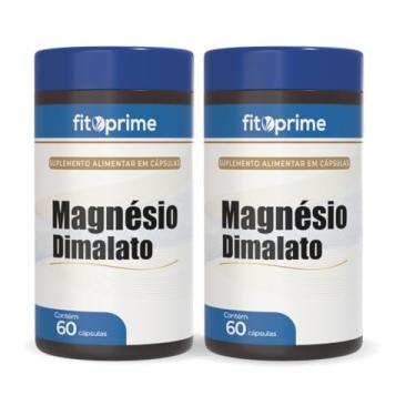 Imagem de Kit 2x Magnésio Dimalato 500mg 60 Cápsulas