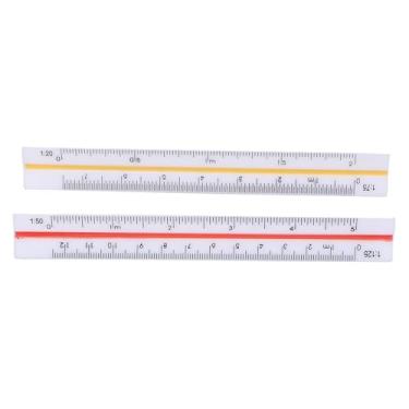 Imagem de Conjunto de Régua Arquitetônica, Engenheiros de Escamação de Plástico, Bolso Mini para Engenharia de Arquitetura, 12,5 Cm