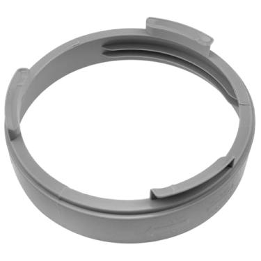 Imagem de Xhziy Mangueira de escape circular de 15 cm conector de tubo de escape de ar condicionado conector de mangueira CA adaptador CA portátil acoplador de mangueira para portas de escape de ar