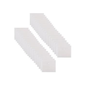 Imagem de YESSART Envelopes de plástico transparente tamanho carta 21 x 27 cm com reforço expansível para armazenamento de arquivos de documentos, pacote com 40 fechos de gancho