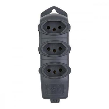 Imagem de Tomada Barra Daneva Tripla 2P+T 20A Graf