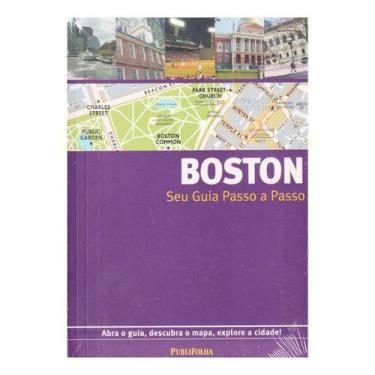 Imagem de Livro Guia De Viagem E Turismo Estados Unidos Cidade Boston - Folha de