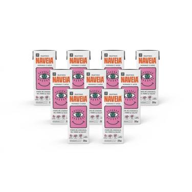 Imagem de Kit 9x Bebida Vegetal Naveia Deleitinho Morango 200ml