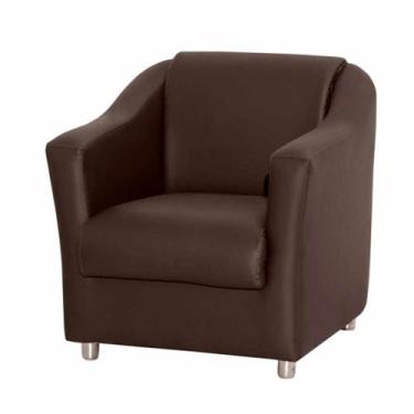 Imagem de Poltrona Decorativa Bia Marrom TWdecora - Matrix