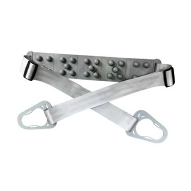 Imagem de menolana Cinturão de massagem em esteira, cinto da cintura, construção do corpo do treino, acessórios para exercícios, 114,17 exercícios abdominais longos