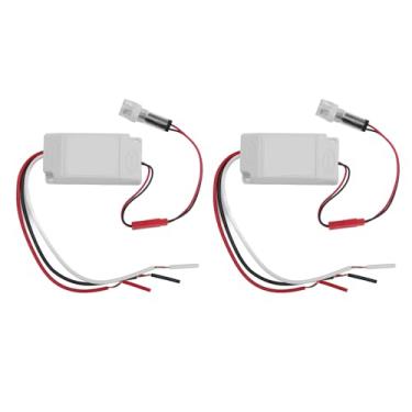 Imagem de 2 Pacote Fotocell Sensor de Luz Crubamento do Dusk To Dawn Auto Off Off Off Outdoor Light Control for Street Lights Porch Garden (DC 12-24V)