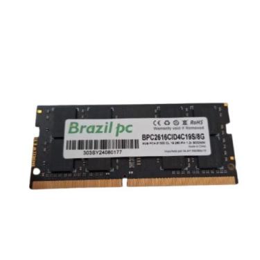 Imagem de Memoria   8gb P/ Notebook Brazilpc Ddr4 2666mhz Bpc2616cid4c19s/8 - BR
