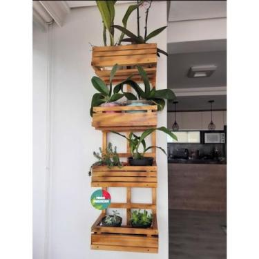 Imagem de Floreira, jardim vertical, decoração, painel de plantas JV3 - Minha Ja