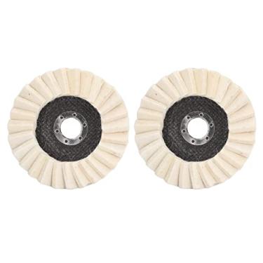 Imagem de Disco de polimento de feltro de 5 polegadas, roda de polimento redonda, disco de moagem de feltro para polimento de metal, ferramentas não metálicas e de pedra, etc.