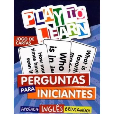 Imagem de Play To Learn Card Game Questions For Beginners