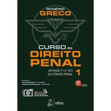 Imagem de Curso de Direito Penal Vol.1 - 27ª Edição 2025