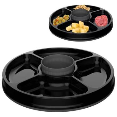 Imagem de Petisqueira Unitermi 25 cm Preto ECO Para Petiscos Diversos