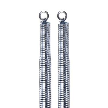 Imagem de HARFINGTON 2 peças Dobrador de mola de PVC 11,8 mm OD 550 mm de comprimento conduíte de mola de dobra de tubo de mola de PVC para dispositivos de dobra de tubos de PVC em energia hidráulica doméstica,