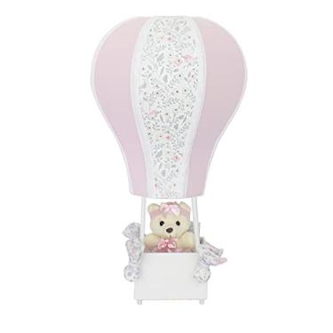 Imagem de Abajur Balãozinho Cintura Ursa Jardim Rosa