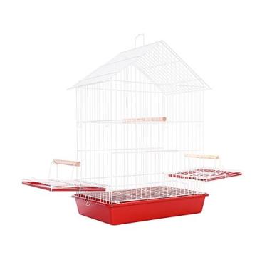Imagem de Gaiola para Calopsita Mansa - Monaco, Vermelho