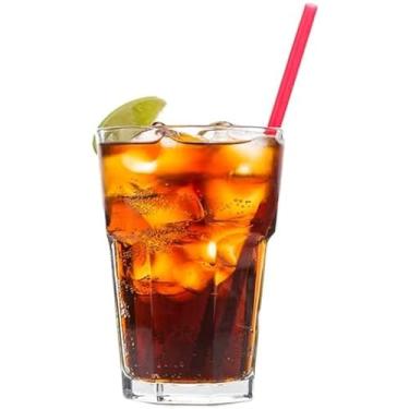 Imagem de Jogo 6 Copos De Vidro Grosso Água Suco Refrigerante Cerveja 350ml