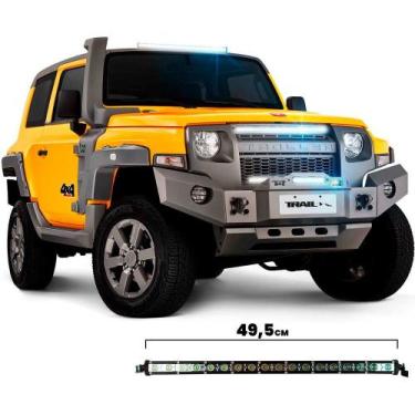 Imagem de Barra Farol Auxiliar Milha Led Foco 30º Off Road 54w 49,5cm - BRIWAX