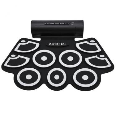 Imagem de AMW RD1 Bateria Eletrônica Roll On Com Dois Alto falantes, acessórios 