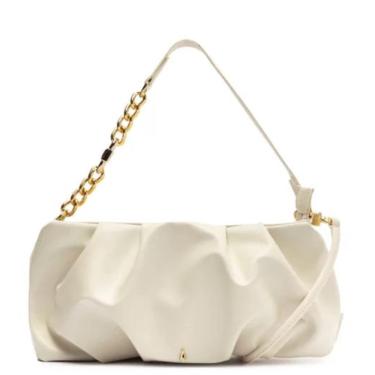 Imagem de Bolsa crossbody baguete média branca - anacapri