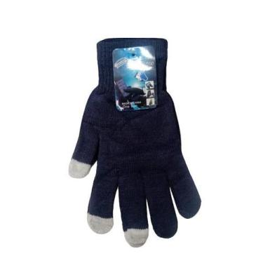 Imagem de Luva de Lã Touch Screen Grossa Unissex Inverno - TOUCH GLOVES, Cinza e