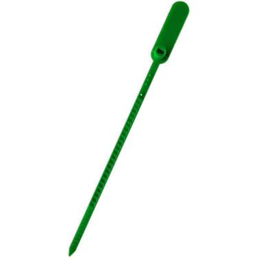 Imagem de Lacre Para Malote Verde Escada Pp 16Cm Pct Com 100