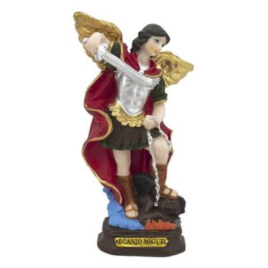 Imagem de Imagem São Miguel Arcanjo Resina 14 cm - Amém Decoração Religiosa