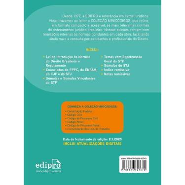 Imagem de Código de Processo Civil - 02Ed/25