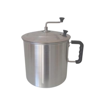 Imagem de Pipoqueira Luxo Alumínio Hotel Industrial Reforçado 10 Lts