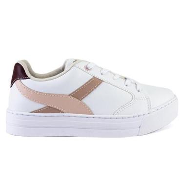 Imagem de Tênis Ramarim Feminino Casual Tendência Conforto 25-93122, 36, Branco,