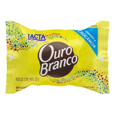 Imagem de Kit c/ 6 Bombom Wafer Lacta Ouro Branco 20g