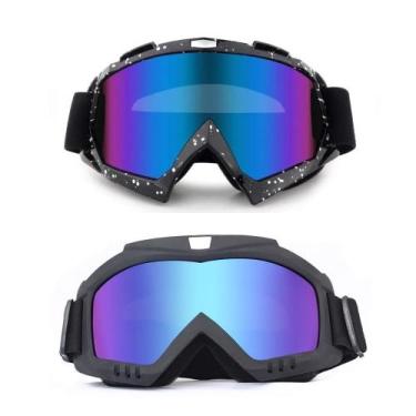 Imagem de Kit 2 Unidades Óculos Esportivo Esqui Snowboard Jet Ski Rally Of Road 