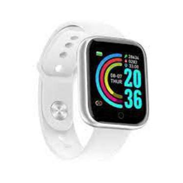 Imagem de Relógio Inteligente Smartwatch D20 Branco