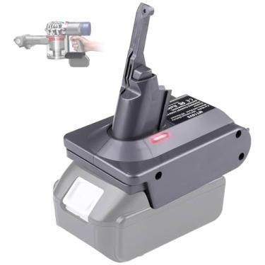 Imagem de EID Adaptador V8 Para Bateria Dyson, Compatível Com Makita De 18 V, Série Animal Absolute Fluffy, Aspirador Pó Sem Fio E Portátil (Somente Adaptador)